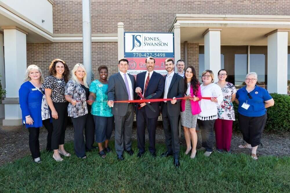 Jones swanson cartersville ribbon cutting