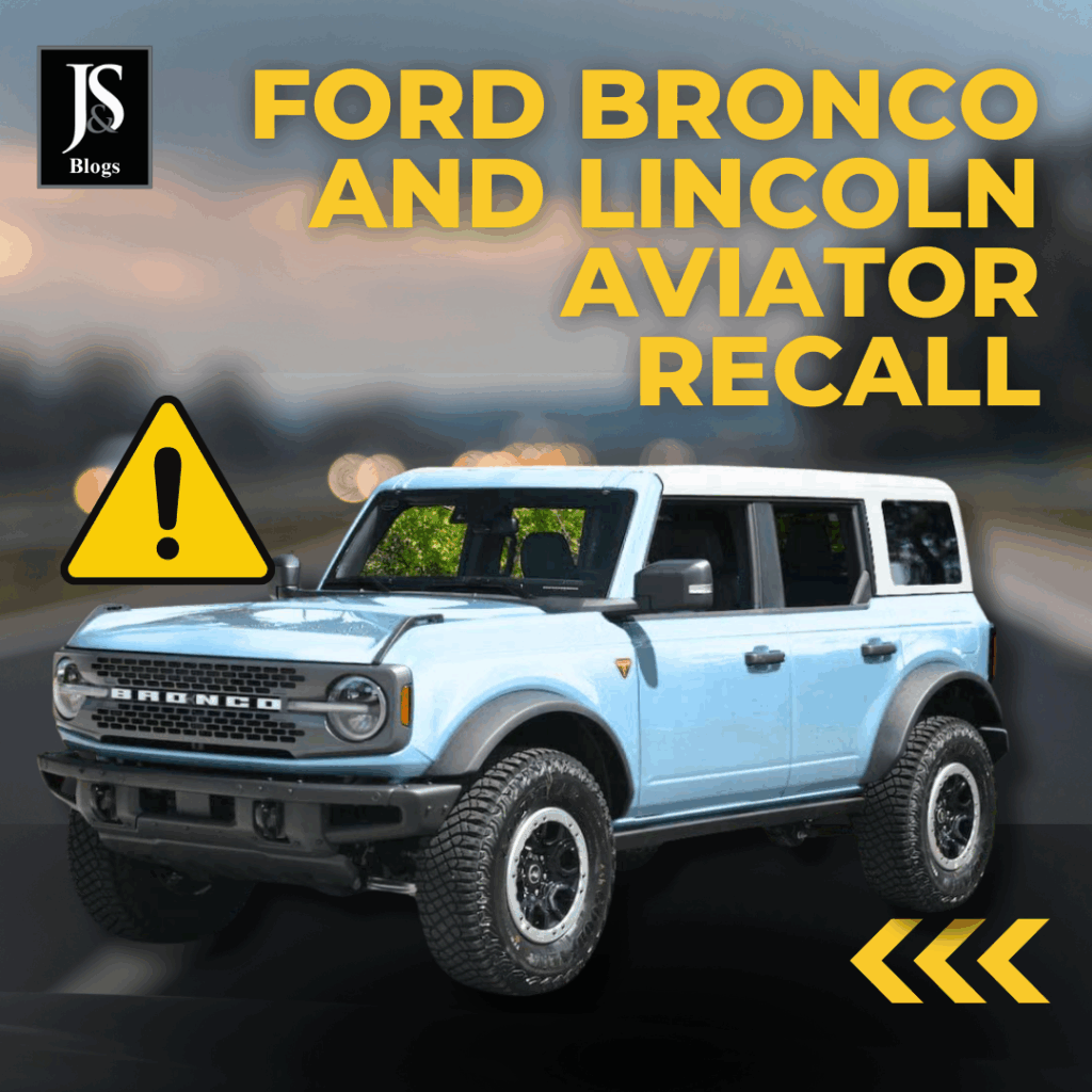 850,000 Ford and Lincoln Vehicles Recalled