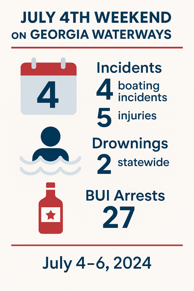 July 4th Weekend on Georgia Waterways