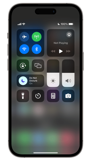 iPhone do not disturb